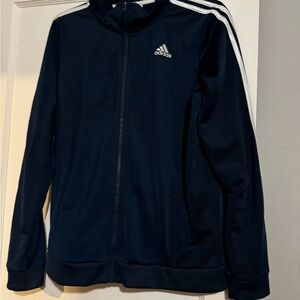 Adidas Navy Blue Track Jacket